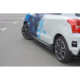 Накладки сплиттеры на пороги на Suzuki Swift IV Sport